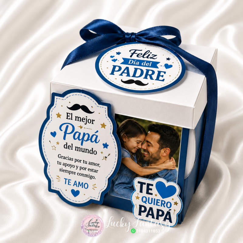 Caja vaso especial papá