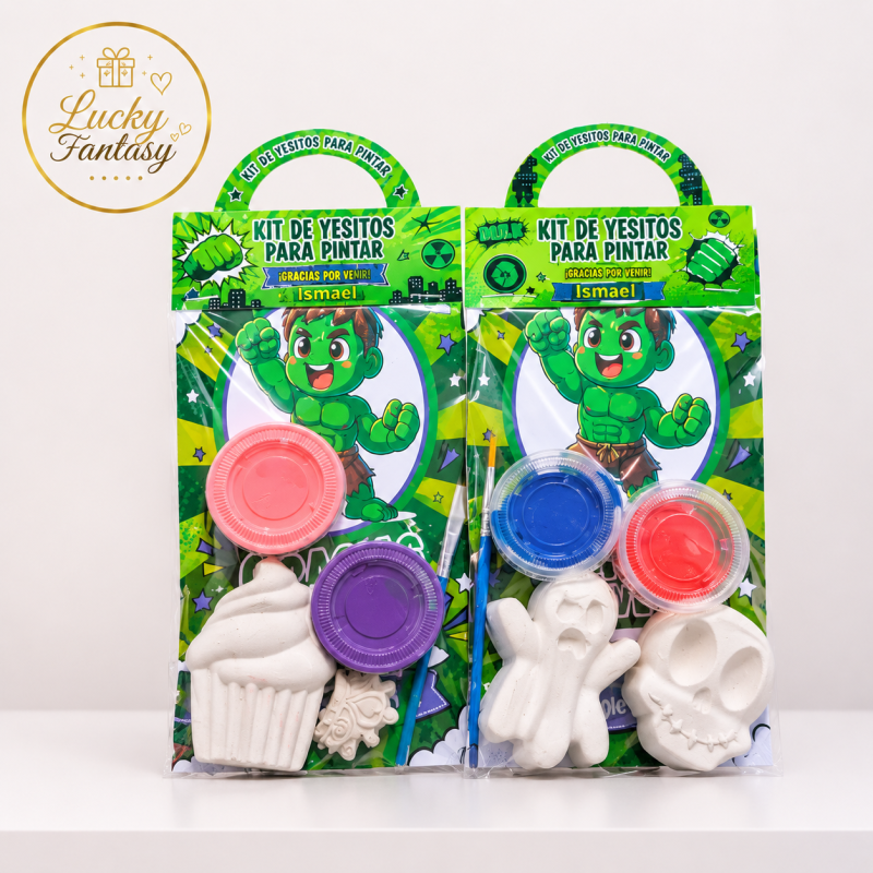 Kit de Yesitos para Pintar Personalizado